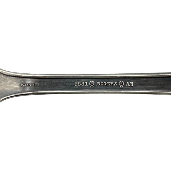 Rogers 1881 Scotia Pattern Cold Meat Fork Silverware Dining Flatware Utensil - Picture 3 of 8